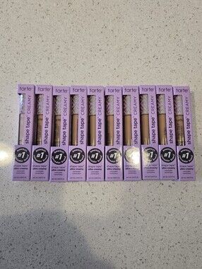Tarte Shape Tape Ultra Creamy Concealer – Shade 42S Tan Sand – Lot of 10